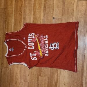 💥Final Price! Women's size XL red Majestic St. Louis Cardinals tank top